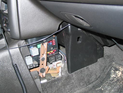 Remove the fuse for the Fuel Pump. It is located in the passenger fuse box.